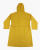 Waterproof Pvc Raincoat Unisex Men's Women's Adult Long Rain Jacket Hooded Coat