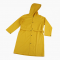 Waterproof Pvc Raincoat Unisex Men's Women's Adult Long Rain Jacket Hooded Coat