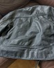 Mens Heavy Duty Biker Real Leather Motorcycle Jacket Used in Excellent Condition