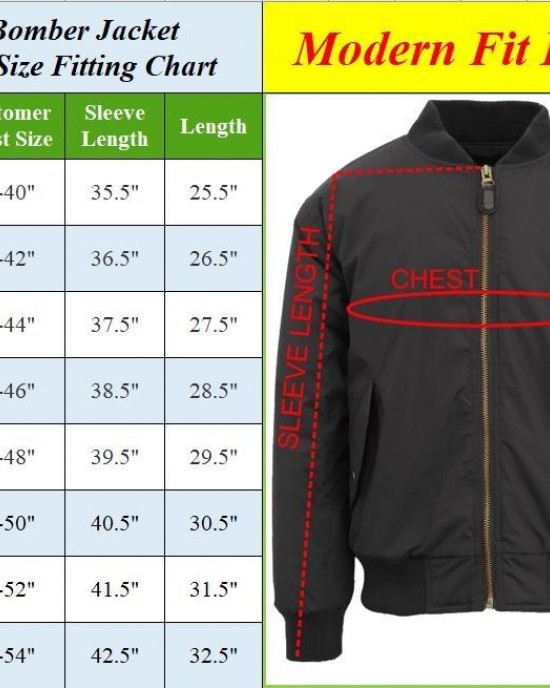Mens Heavy Weight MA-1 Flight Bomber Jacket Full Zip Outerwear Coat Colors Nwt - Black