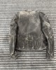 Vintage Men's Distressed Leather Easy Rider Lined Motorcycle Jacket Xl