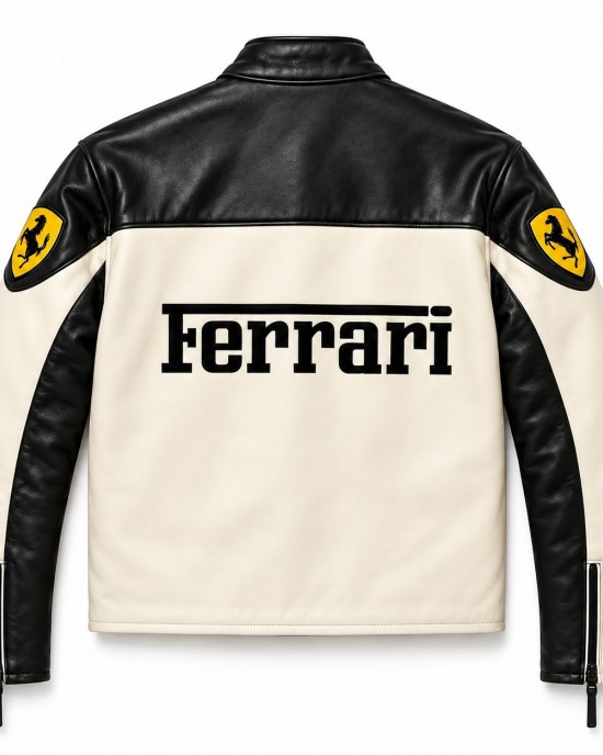 Mens Black Leather Jacket Biker Motorcycle Racing Vintage Zipper
