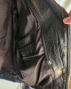 Vintage Black Leather Motorcycle Jacket