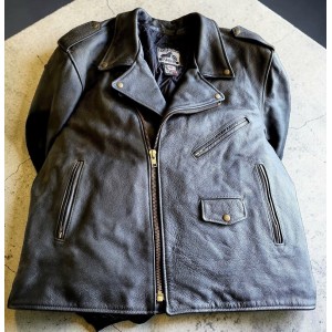 Vintage California Leather Creations Leather Jacket Size 56 Men's Big & Tall