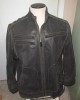 Motorcycle Leather Jacket Mens Size-XL