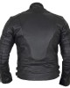 Retro Leather Jacket Motorcycle Motorbike Jacket 80's Old School Protectors Mens Biker