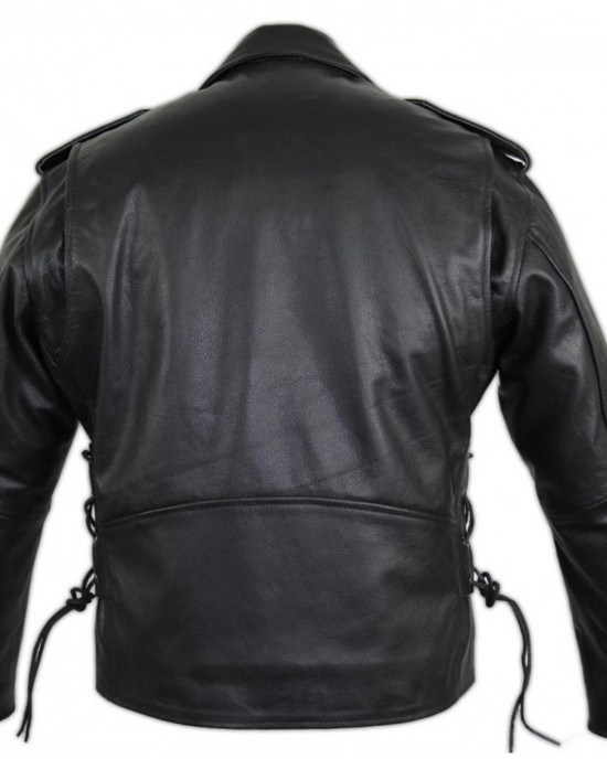 Motorcycle Rocker Leather Jacket Rockabilly Chopper Biker Jacket Club Jacket Biker Jacket