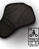 Motorcycle Protectors Set Ce Shoulder Elbow Back Jacket 5 Piece Black