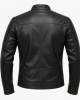Men Motorcycle Genuine Lambskin Leather Jacket Slim Fit Biker Jacket Coat New