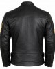 Motorcycle Leather Jacket Antique Retro Style Biker Jacket Motorbike Jacket Chopper Racing