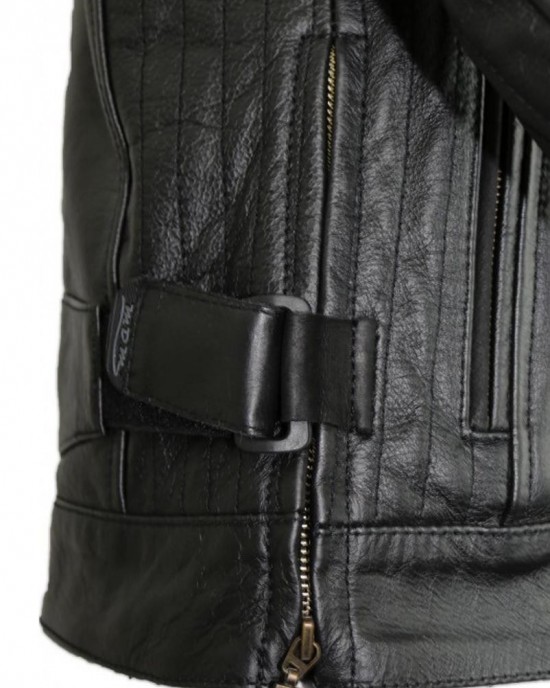 Motorcycle Leather Jacket Antique Retro Style Biker Jacket Motorbike Jacket Chopper Racing