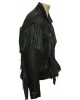 Cowhide Leather Chopper Jacket, Motorcycle Jacket, Biker Jacket, Fringe, Retro