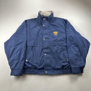 Vintage Golden Gate Bridge Transit Jacket Mens 3xl Blue San Francisco Muni Bart