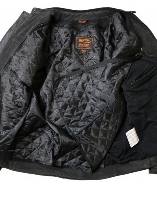 Retro Motorcycle Leather Jacket Motorcycle Jacket Biker Jacket Rocker Jacket Matte Nubuck