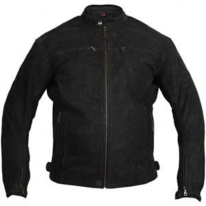 Retro Motorcycle Leather Jacket Motorcycle Jacket Biker Jacket Rocker Jacket Matte Nubuck