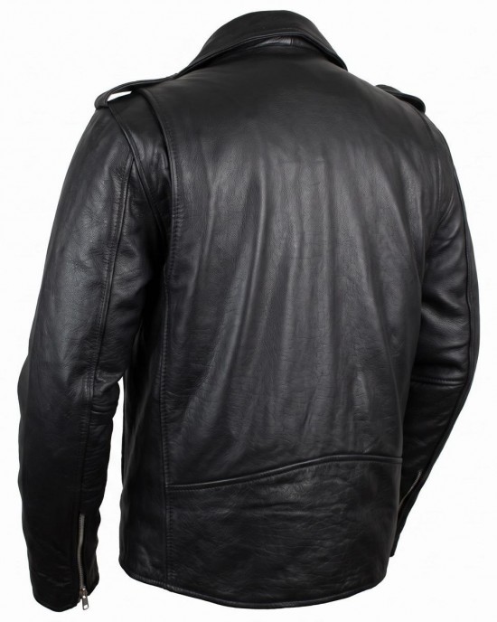 Leather Jacket Rocker Jacket Rocker Punk Motorcycle Jacket Western Highway Rockabilly Bike