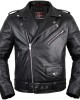 Leather Jacket Rocker Jacket Rocker Punk Motorcycle Jacket Western Highway Rockabilly Bike