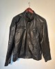Men Genuine Lambskin Leather Motorcycle Slim Fit Jacket Bomber Biker Jacket - Fk