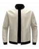 Men's Lightweight Bomber Jacket Full Zip Thin Casual Spring Fall Work Coat - army green