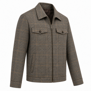 Jospeh Abboud Glen Plaid Ike Jacket Men's Medium