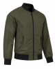 Men's Spring Fall Thin Bomber Jacket Full-Zip Sportswear Lightweight Casual Coat