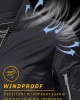 Men's Lightweight Bomber Jacket Spring Fall Thin Casual Coat Full-Zip Work Coats - Black