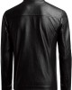 Men's Genuine Lambskin Leather Jacket Slim Fit Motorcycle Jacket